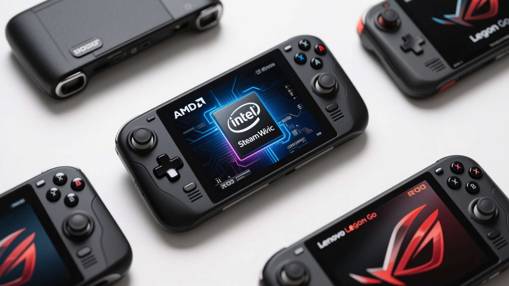 intel掌机芯片测试成绩曝光:性能、能效均超amd竞品分析 目前,搭载AMD芯片的掌机产品几乎覆盖了主流市场,包括Steam Deck、RO