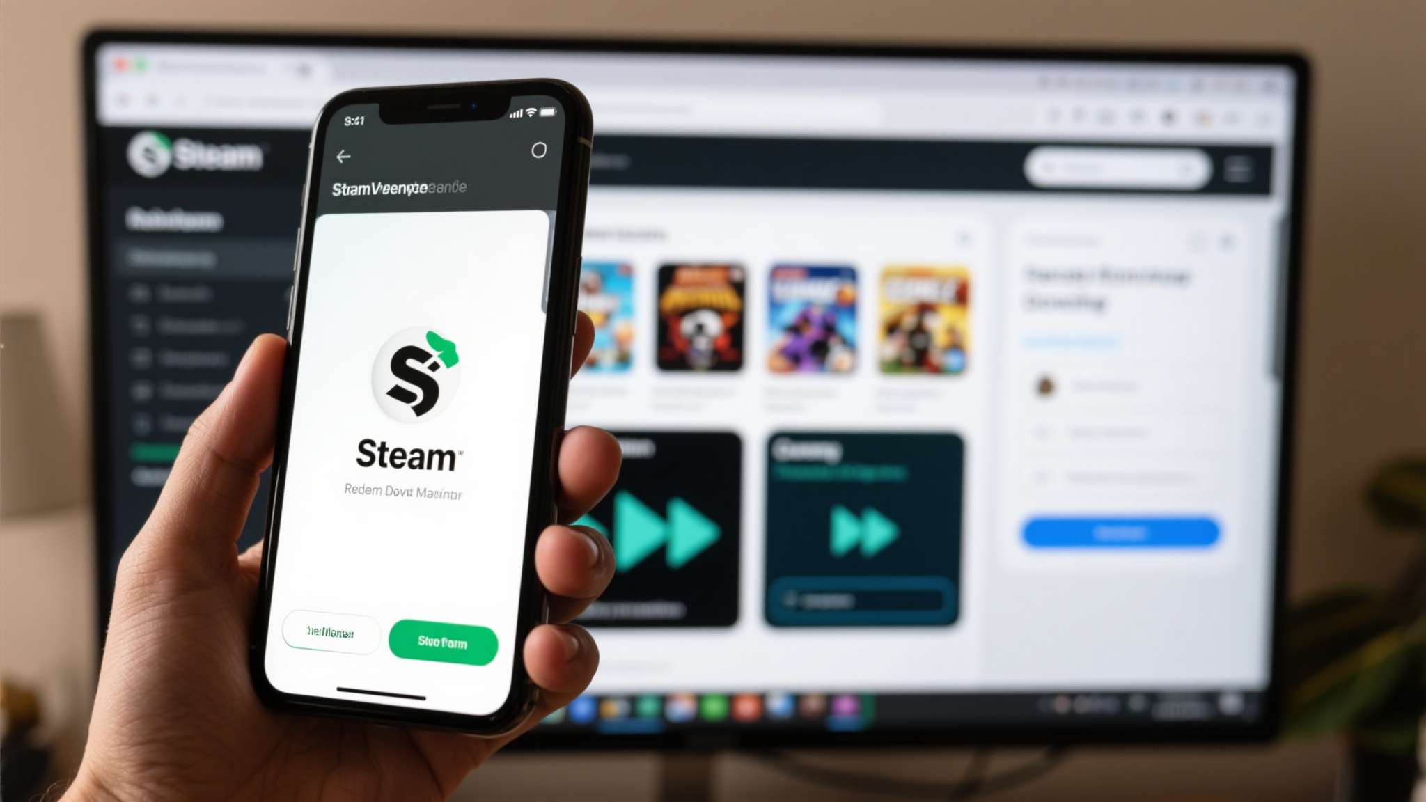 Steam此次更新推出的远程下载管理，核心逻辑非常简单：只要家中电脑处于开机联网
