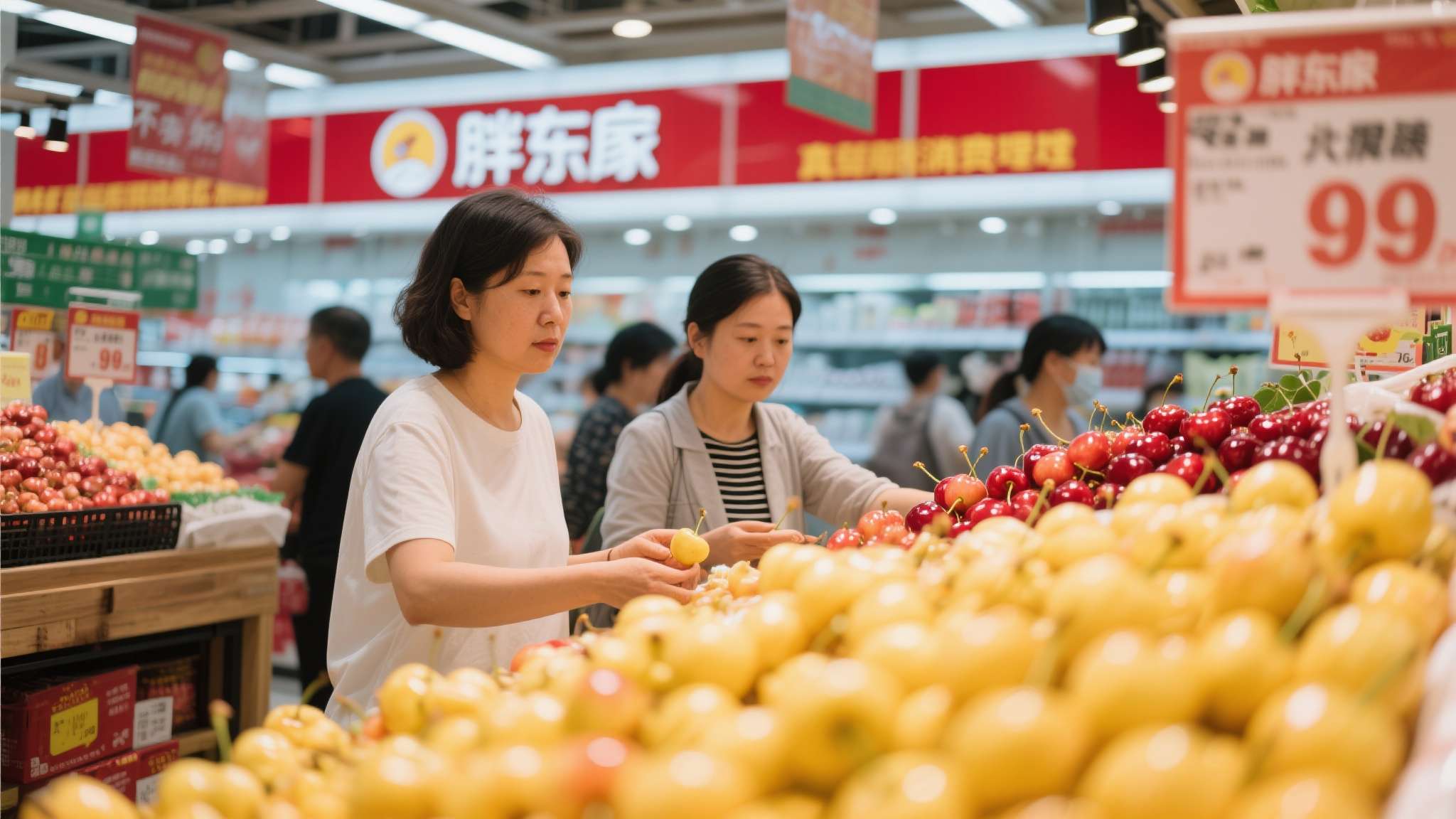 胖东来黄樱桃售价416元每公斤 真正的消费理性,不是跟风喊贵,也不是盲目追捧,而是清楚自己的需求,做出适合自己的